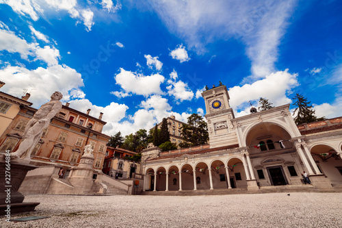 Spring afternoon in the city of Udine photo