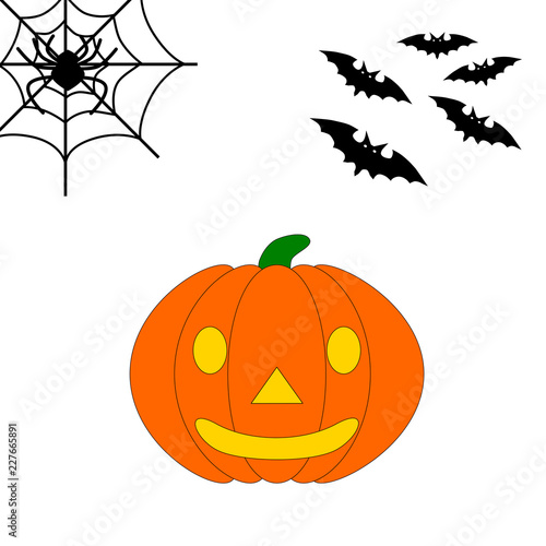 Halloween vector symbols