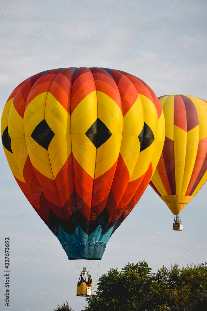 Obraz premium Editorial balloon festival