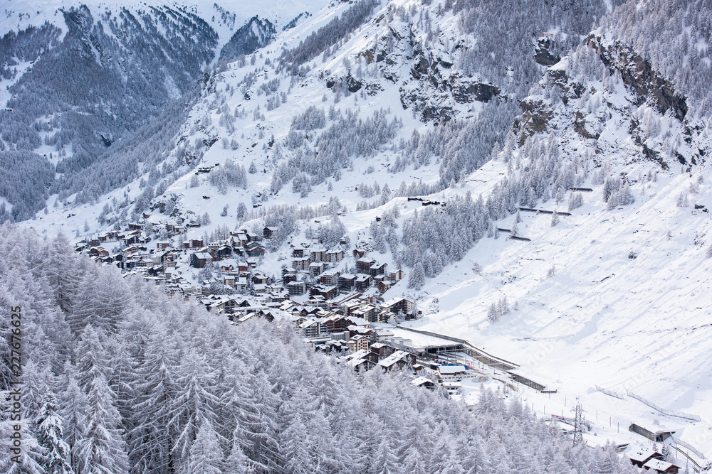 Zermatt valley