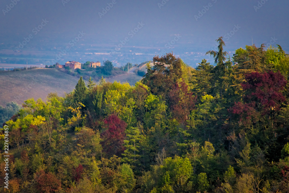 Emilian Apennines in Italy: colors of autumn Emilian Apennines in Italy: colors of autumn