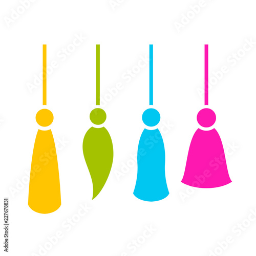 Tassel vector icon