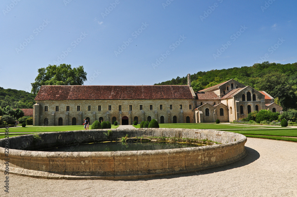 Abbazia Reale di Fontenay - Borgogna, Francia