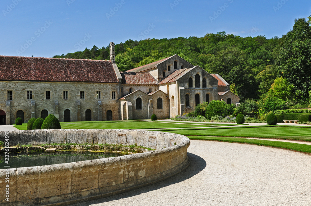Abbazia Reale di Fontenay - Borgogna, Francia Abbazia Reale di Fontenay - Borgogna, Francia