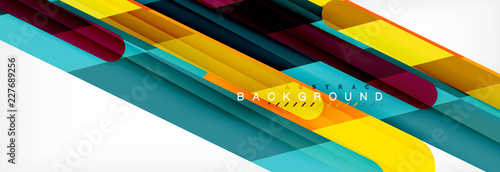 Abstract colorful lines, modern geometric background design