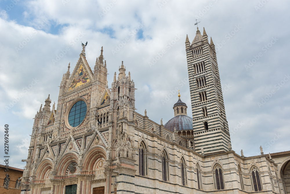 Siena Cathedral, dedicated to the Assumption of the Blessed Virgin Mary,Italy