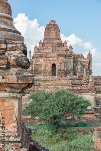 Taung Guni Pagoda, one of the most interesting temple of the Bagan area photo