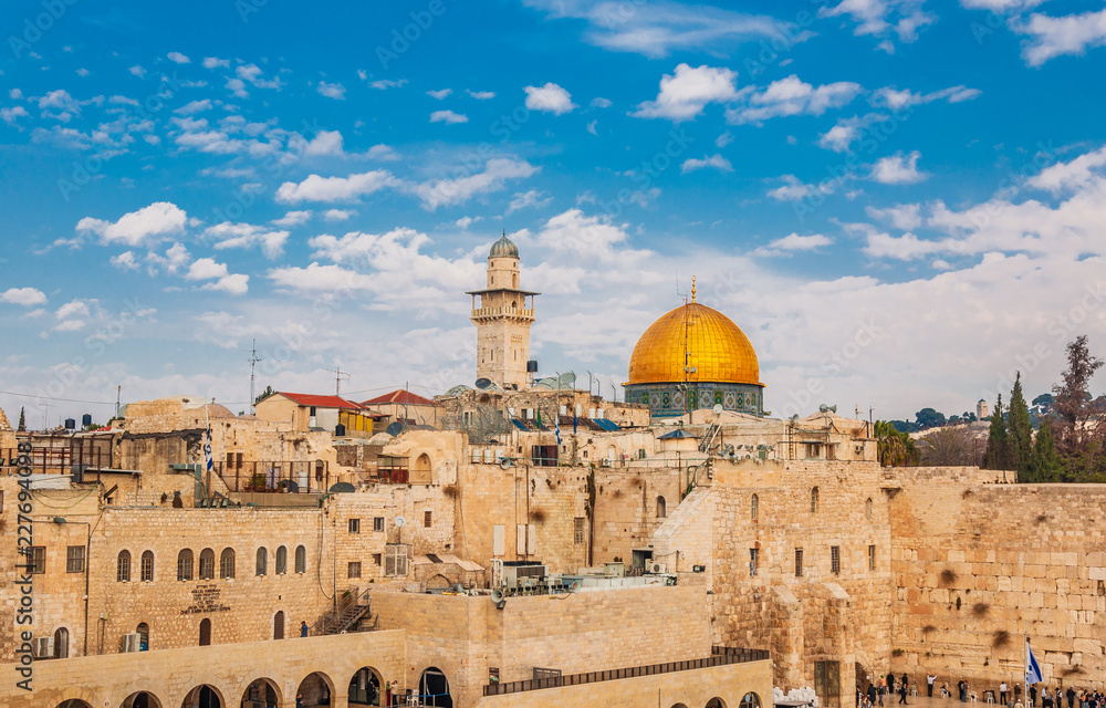 Fototapeta premium Meczet Al-Aksa w Jerozolimie, Izrael