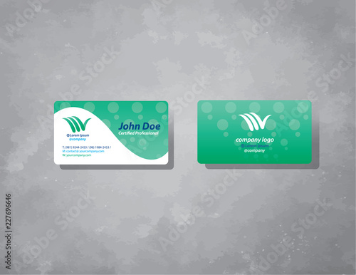 business card for cleaning