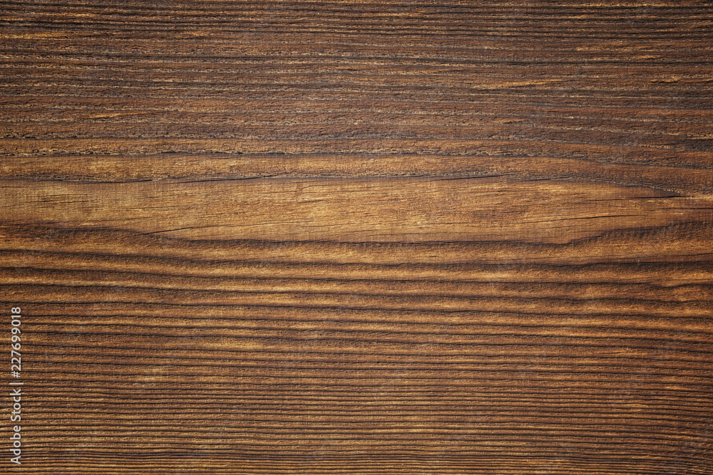 Obraz premium Pine wood texture. Brown background.
