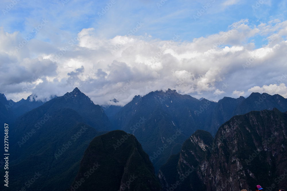 Fototapeta premium MACHU PICCHU MARAVILLA INCA ANDES CUSCO PERU