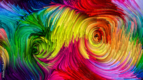 Visualization of Colorful Paint