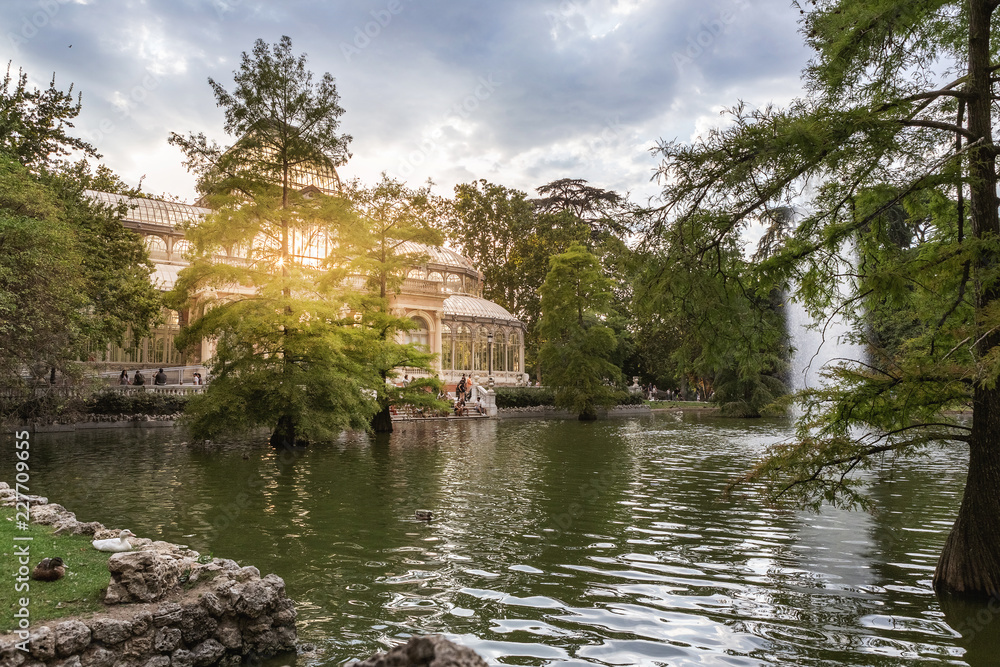 Obraz premium palacio de cristak