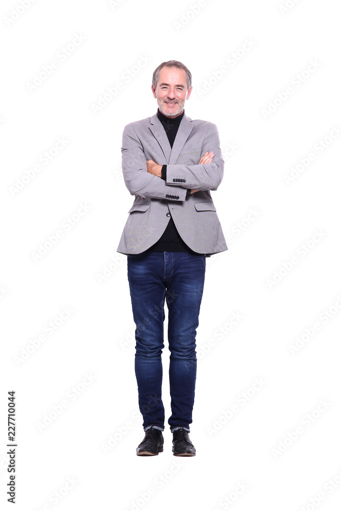 Commercial caucasian man