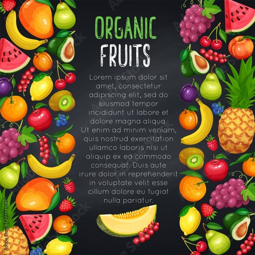 Fruits and berryes design page