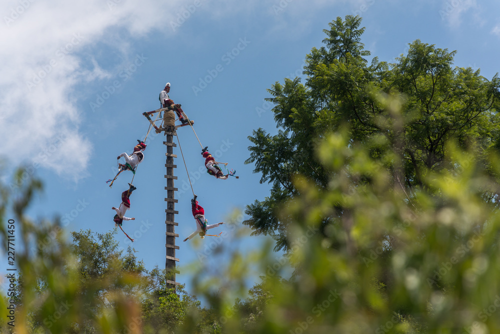 Obraz premium Voladores de Papantla
