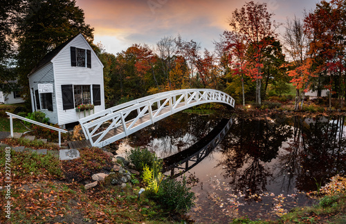 Somesville Bridge in Maine  photo