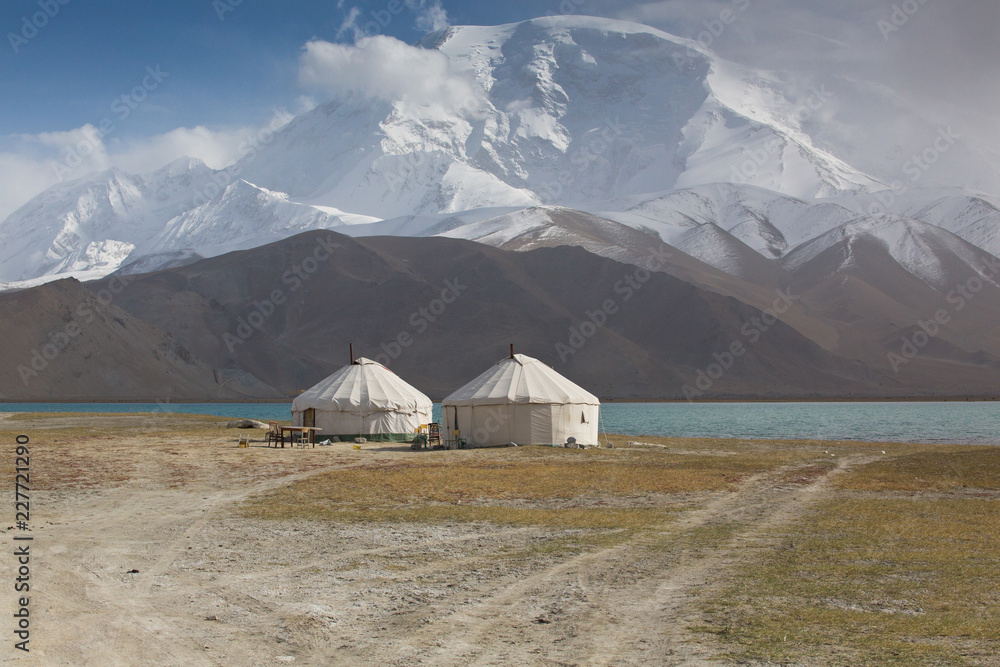 Karakul Lake along the Karakoram Highway, North West China