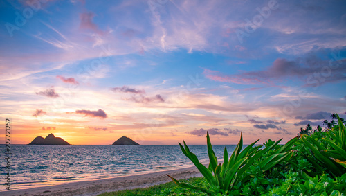 Gorgeous Lanikai Beach Sunrise photo