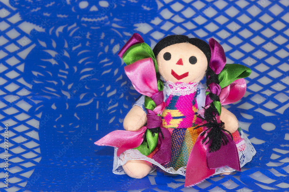 Muñeca de trapo mexicana hotsell
