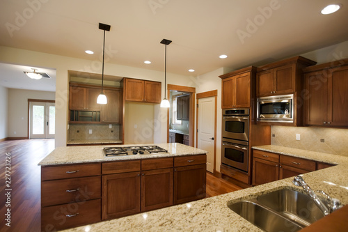 interior of modern kitchen