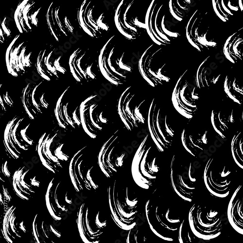 Brush pattern. Grunge background. Vector.