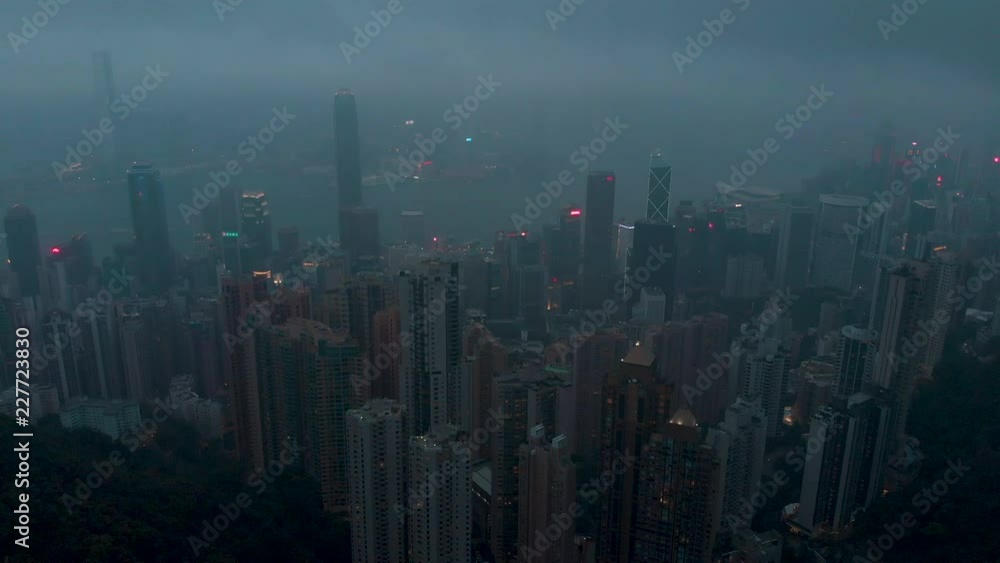 Hongkong | The Peak in der Dämmerung Hongkong | The Peak in der Dämmerung