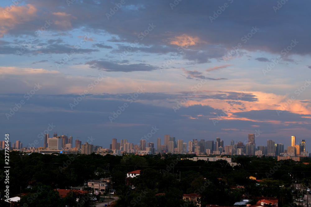 Panoramic View of Brickell (Miami)