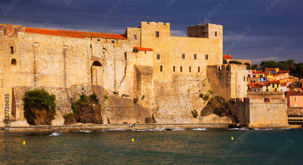 Photography of french seafront in Collioure