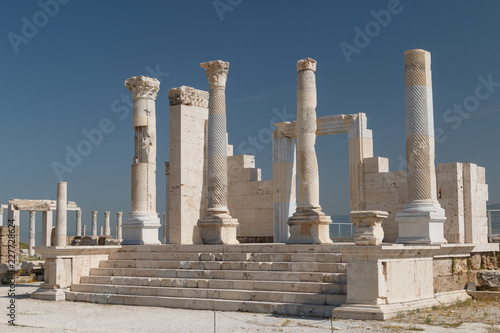 Ruins of the ancient town Laodicea on the Lycus, Turkey