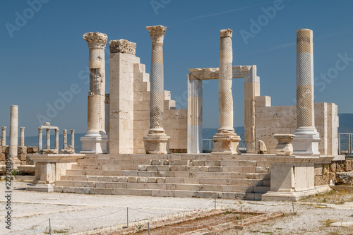 Ruins of the ancient town Laodicea on the Lycus, Turkey © lic0001