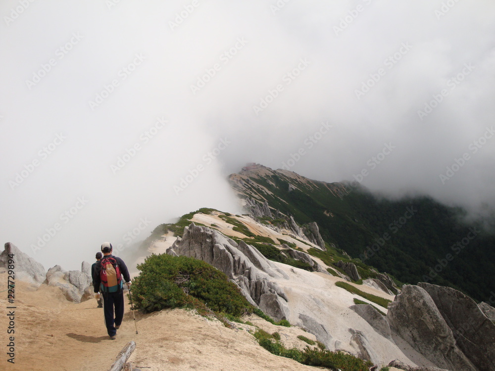 Fototapeta premium 登山