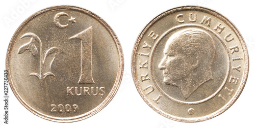 Wallpaper Mural Turkish kurush coin Torontodigital.ca