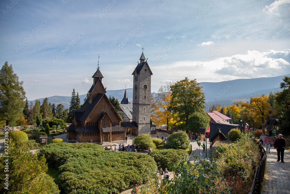 Stabkirche Wang Vang Wikinger