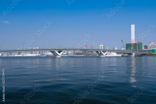東京 海沿い 豊洲大橋