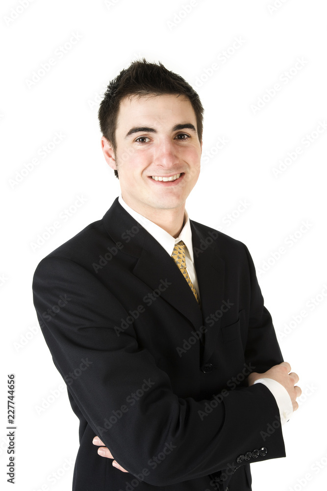 portrait of a businessman isolated on white portrait of a businessman isolated on white