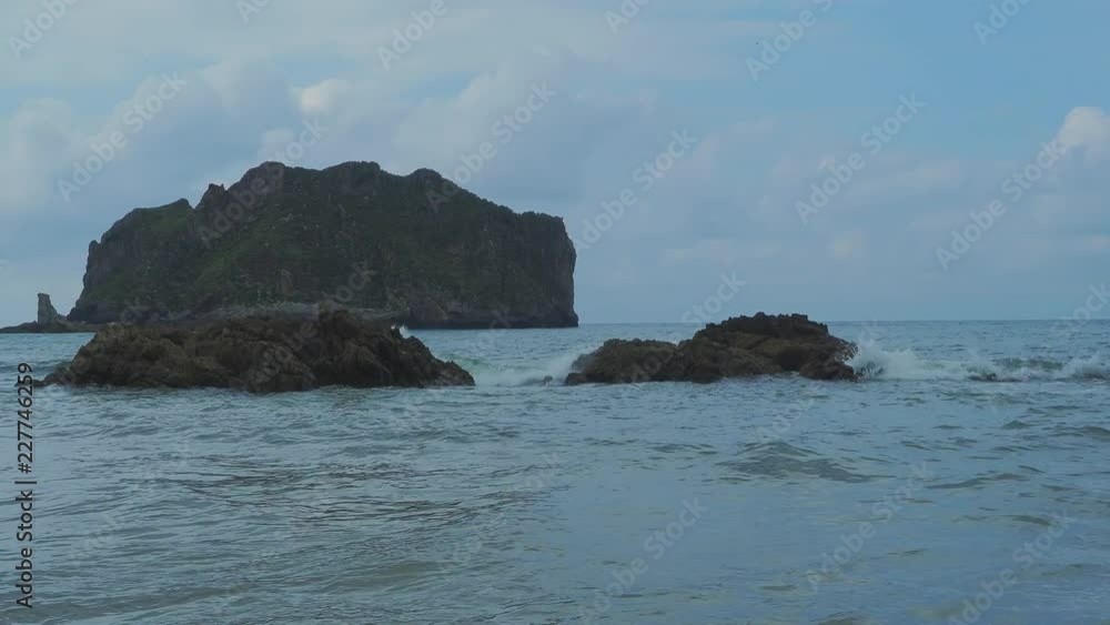 Playa de la Franca (Beach of La Franca) w lipcowy słoneczny dzień - część 3/2 Playa de la Franca (Beach of La Franca) w lipcowy słoneczny dzień - część 3/2