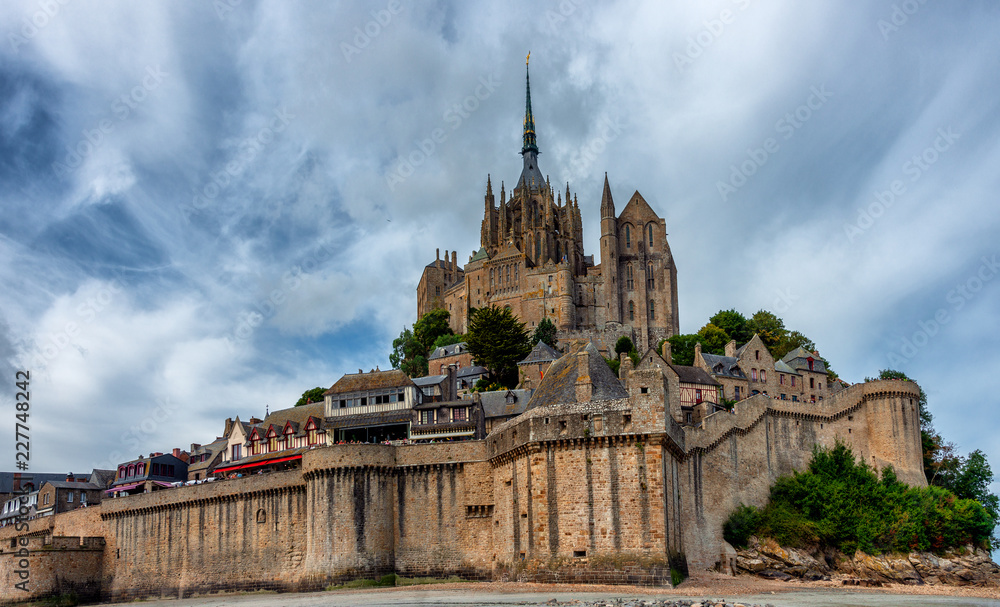 Impressionen von Le Mont-Saint-Michel , Bretagne , Frankreich 