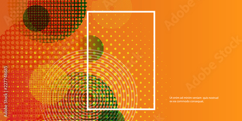 Colorful Wallpaper, Background, Flyer, Landing Page or Cover Design for Your Business with Abstract Pattern - Applicable for Reports, Presentations, Placards, Posters - Creative Vector Template © bagotaj