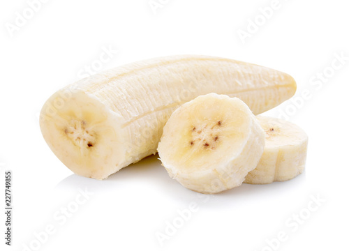 bananas isolated on white background