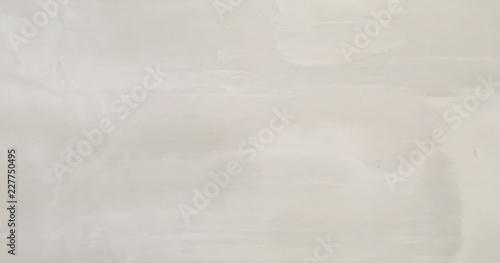 Tableau sur toile White washed painted textured abstract background with brush strokes in white and black shades