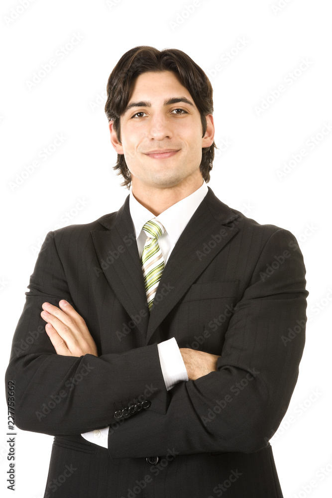 portrait of a businessman isolated on white portrait of a businessman isolated on white