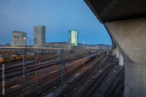 Schienenverkehr in der Schweiz – Zürich Altstetten photo