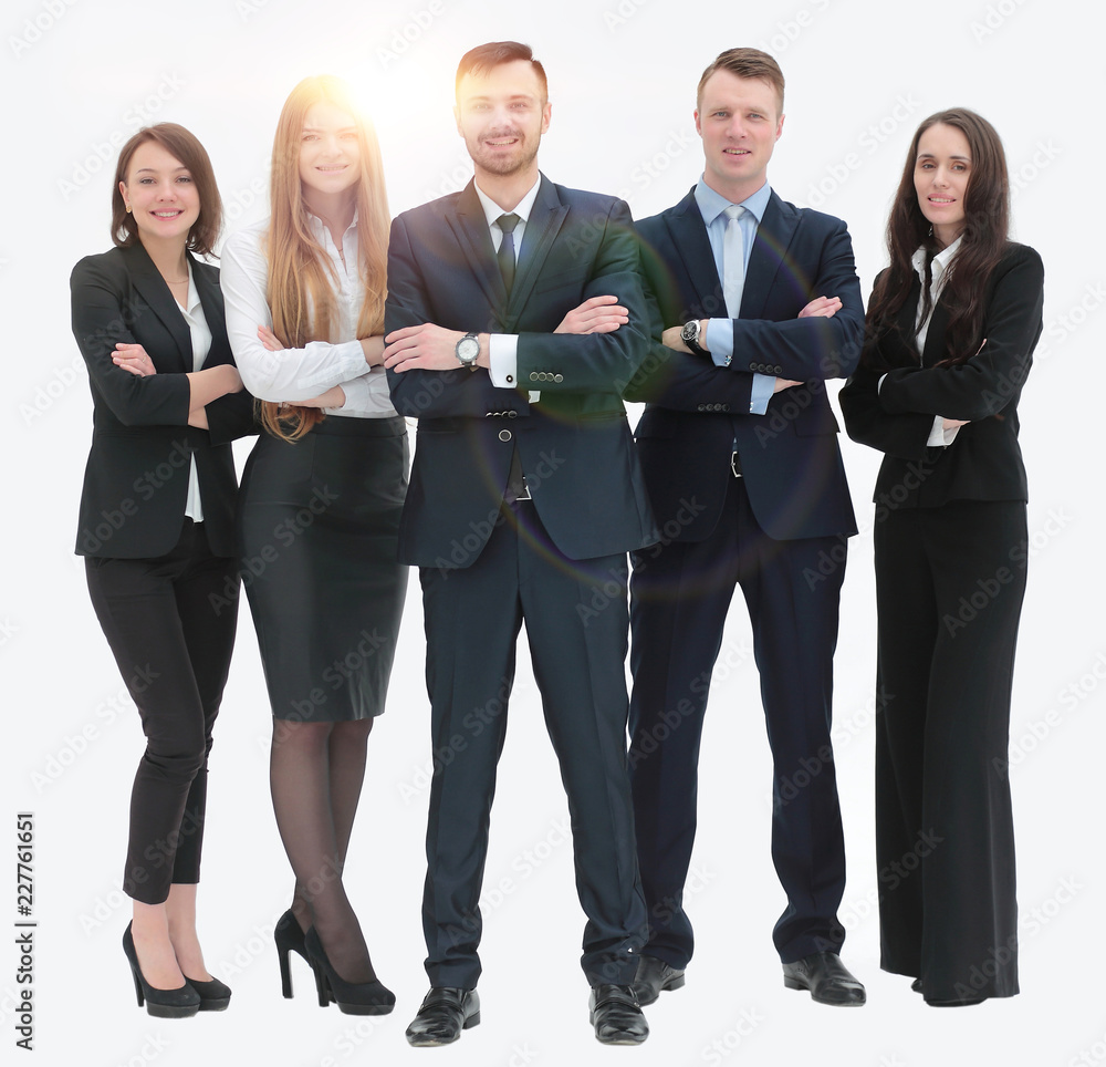 Obraz premium group portrait of successful business team