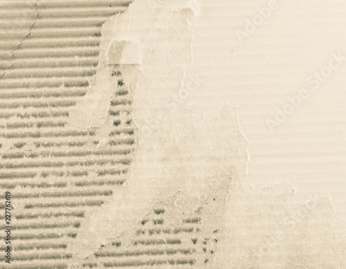 Recycled cardboard full frame.