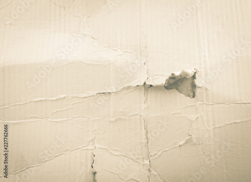 Recycled cardboard full frame.