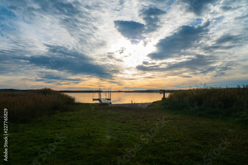 Sunset at the lake shore - Denmark_02