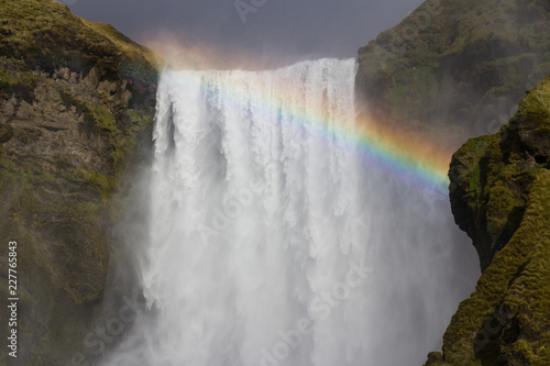 Waterfall with rainbow_02
