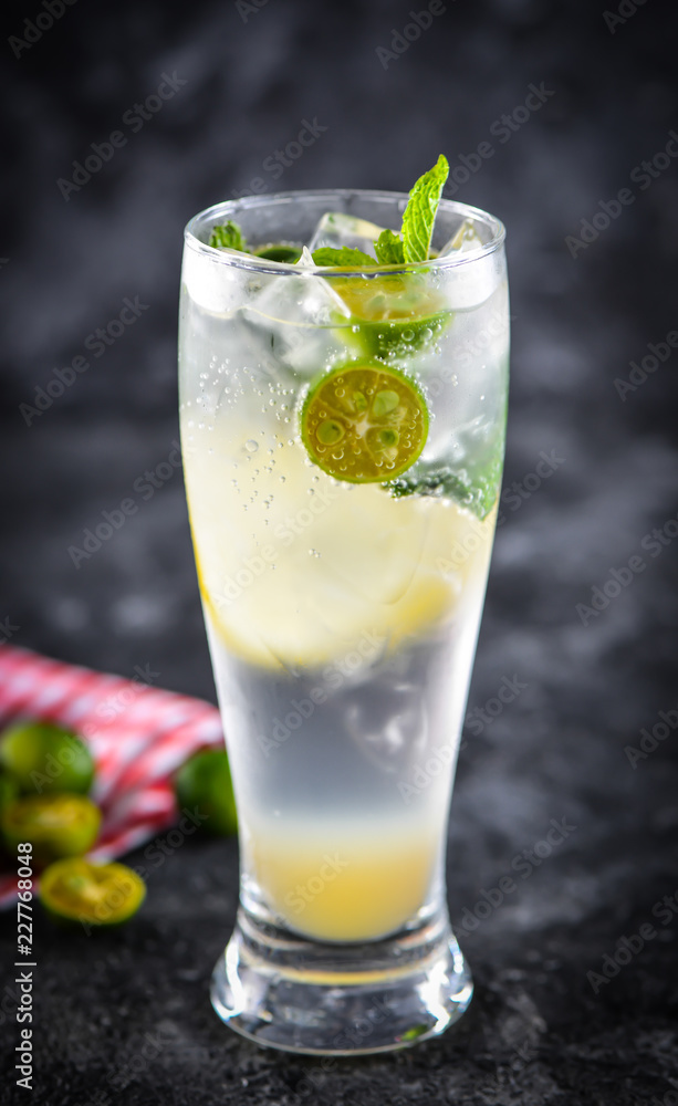 Kumquat mochito mixed wine Kumquat mochito mixed wine