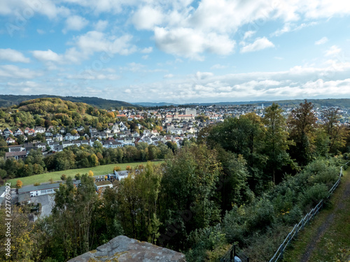 Meschede Panorama View, Sauerland, Germany photo